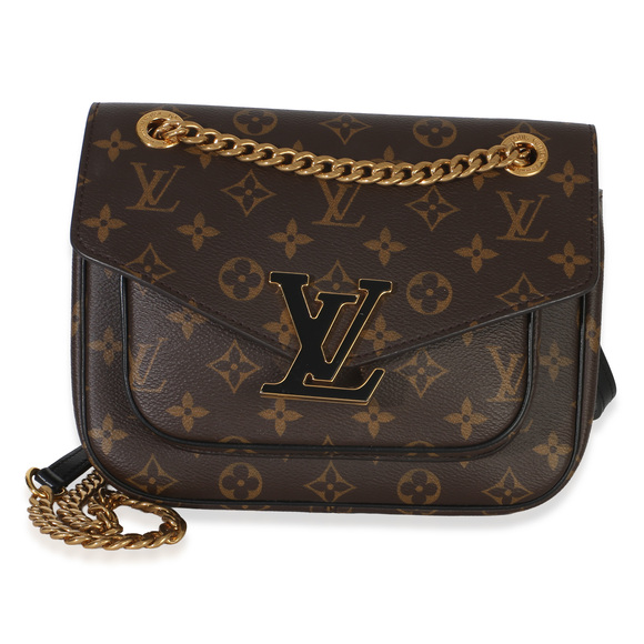 Louis Vuitton Handbags - Louis Vuitton Black Monogram Canvas Passy